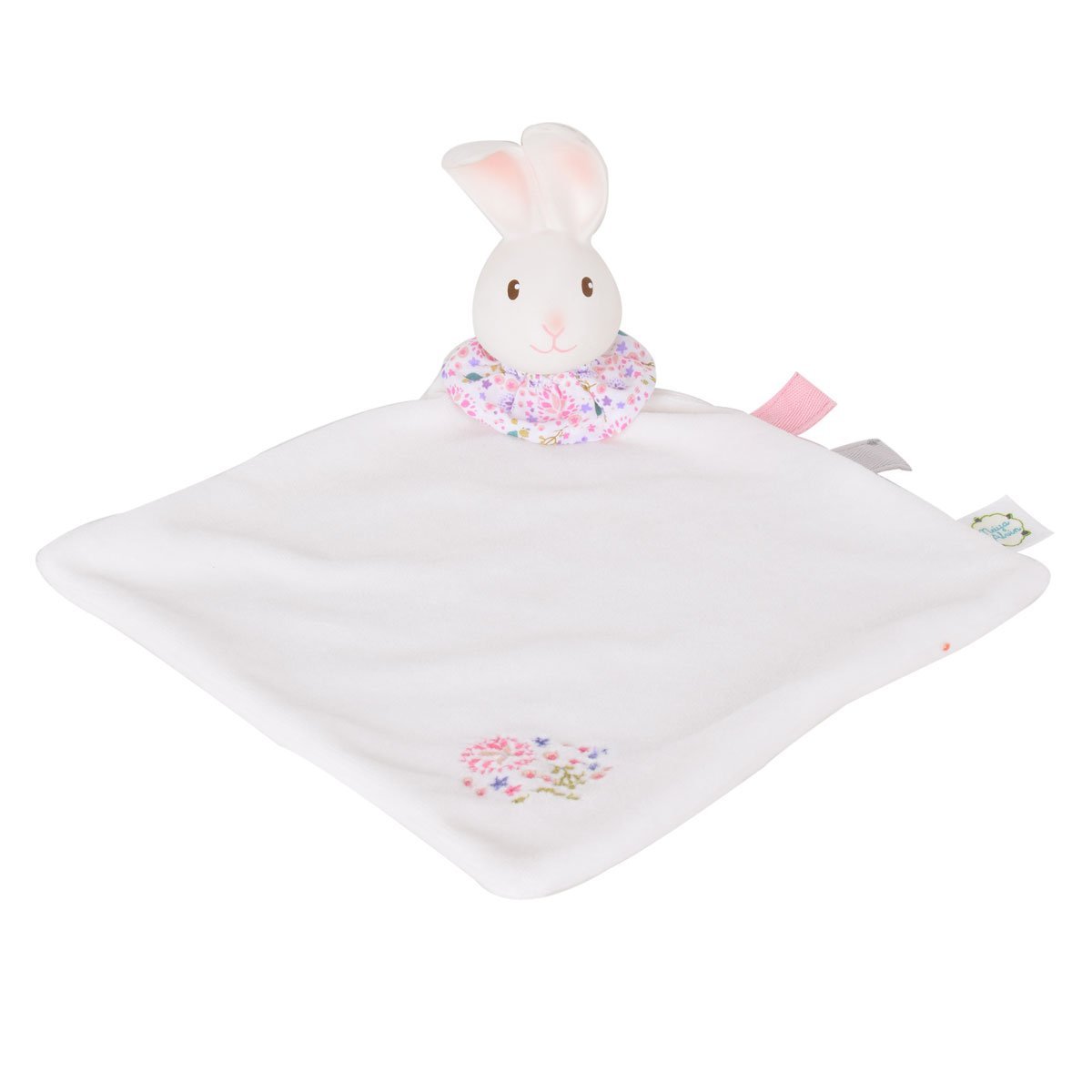 Havah the Bunny Snuggly with Organic Natural Rubber Head