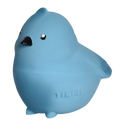 Bird Natural Rubber Teether, Rattle & Bath Toy