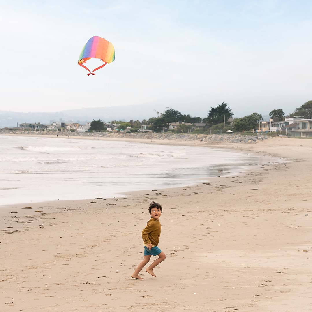 Kids Rainbow Pocket Kite